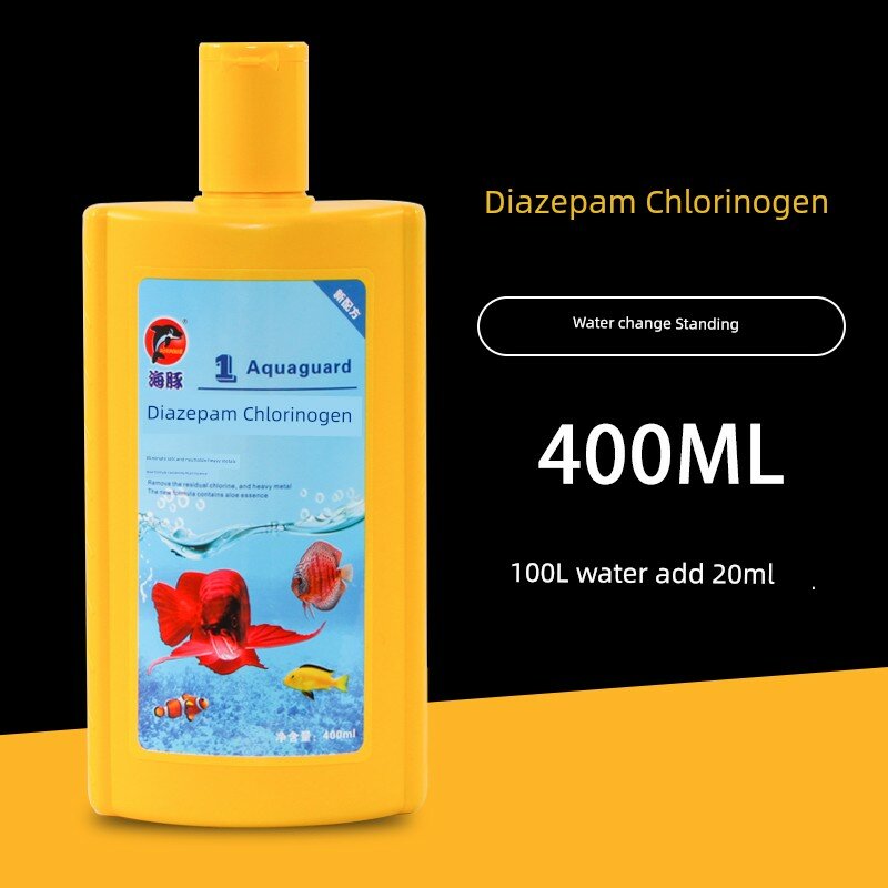 Хлор-нейтрализатор для аквариумной воды — Безопасен для кои и золотых рыбок в пресноводных аквариумах