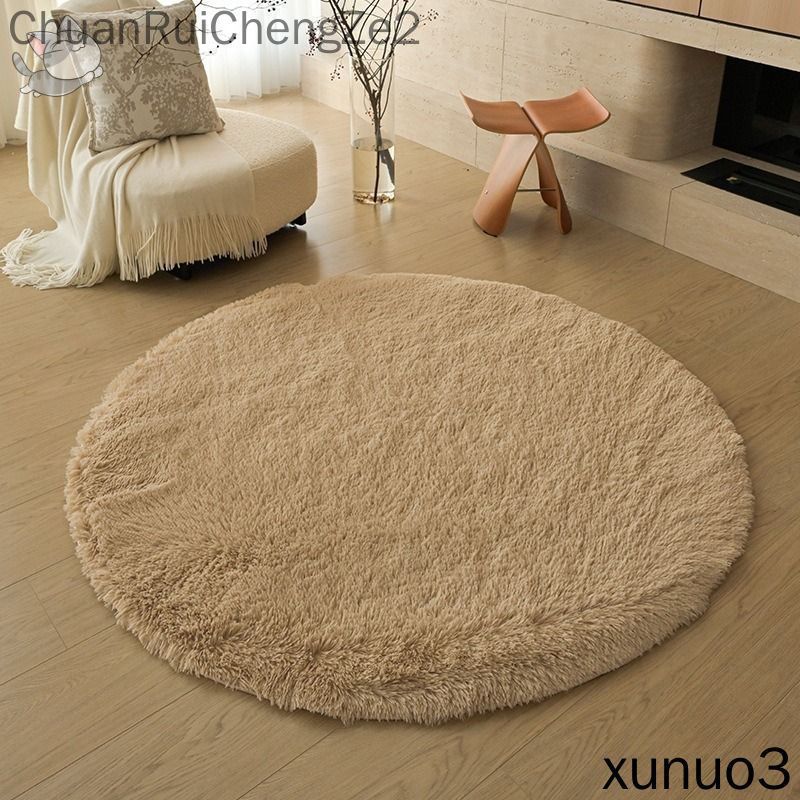 Круглый коврик для гостиной и спальни 100cm