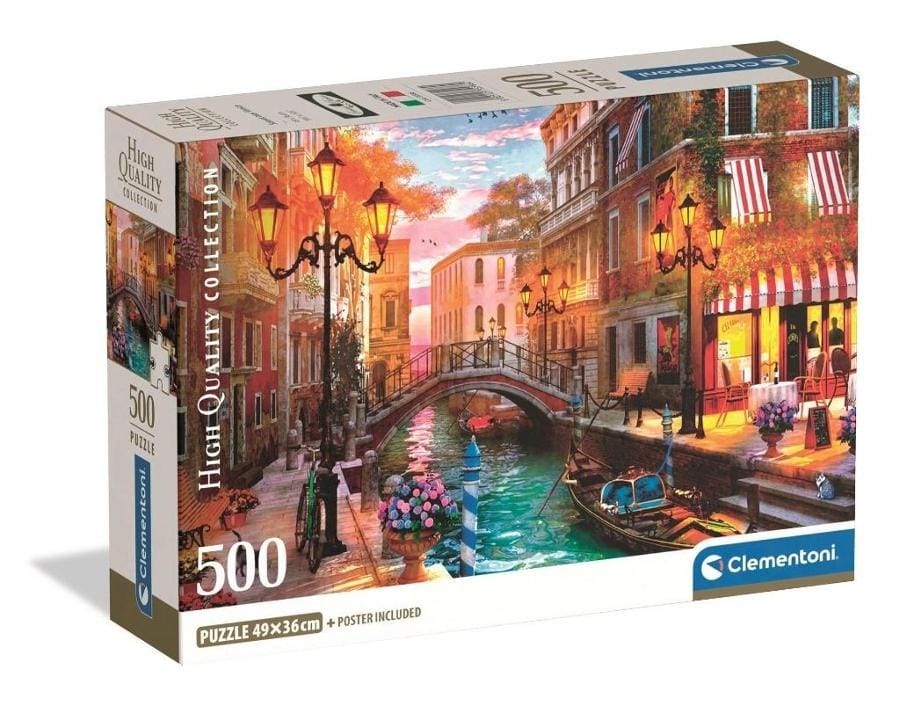 Пазл Clementoni High Quality Sunset Over Venice, 500 элементов