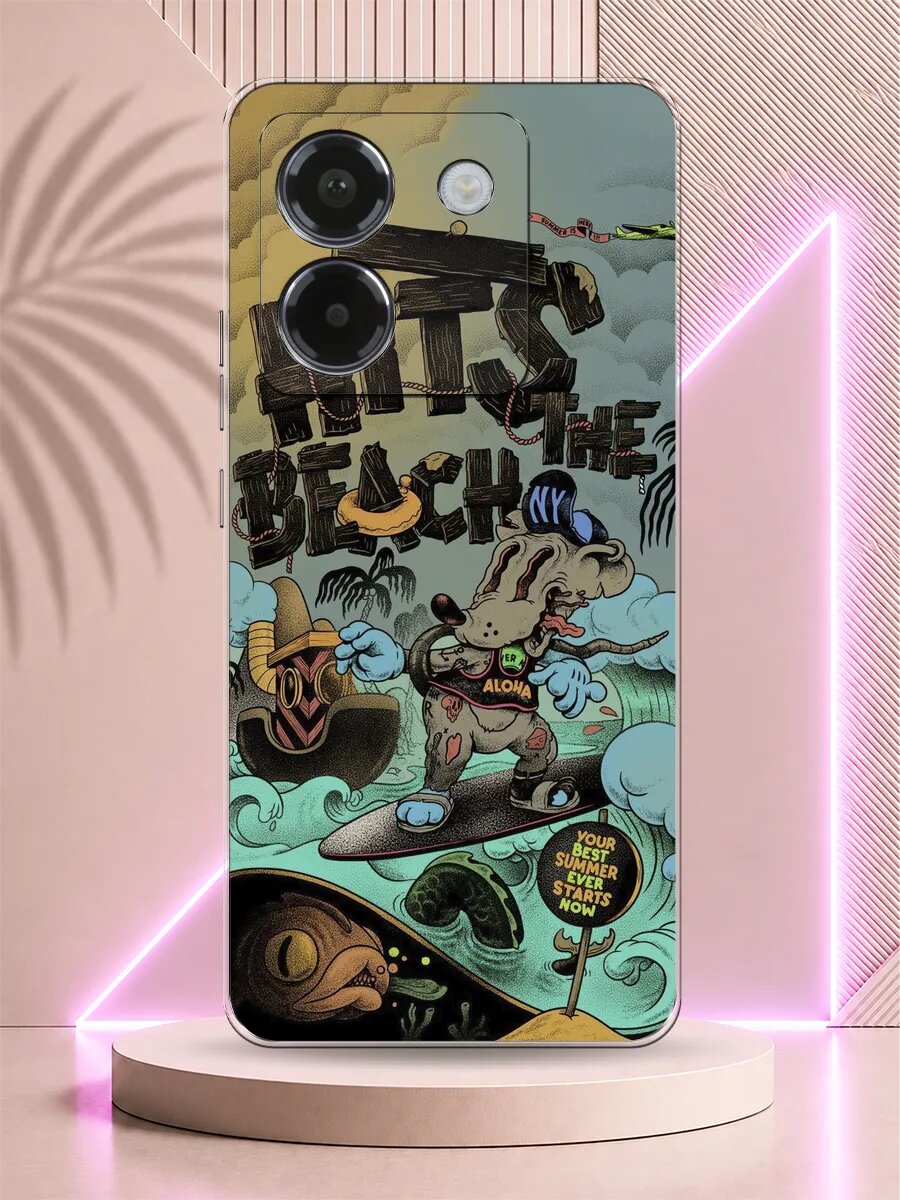 Чехол на Poco M7 Pro Graffiti