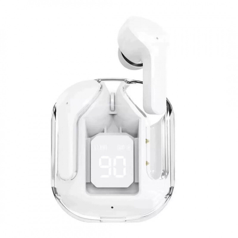 Беспроводные Bluetooth наушники Air31 TWS внутриканальные игровые с кейсом качественное звучание белый
