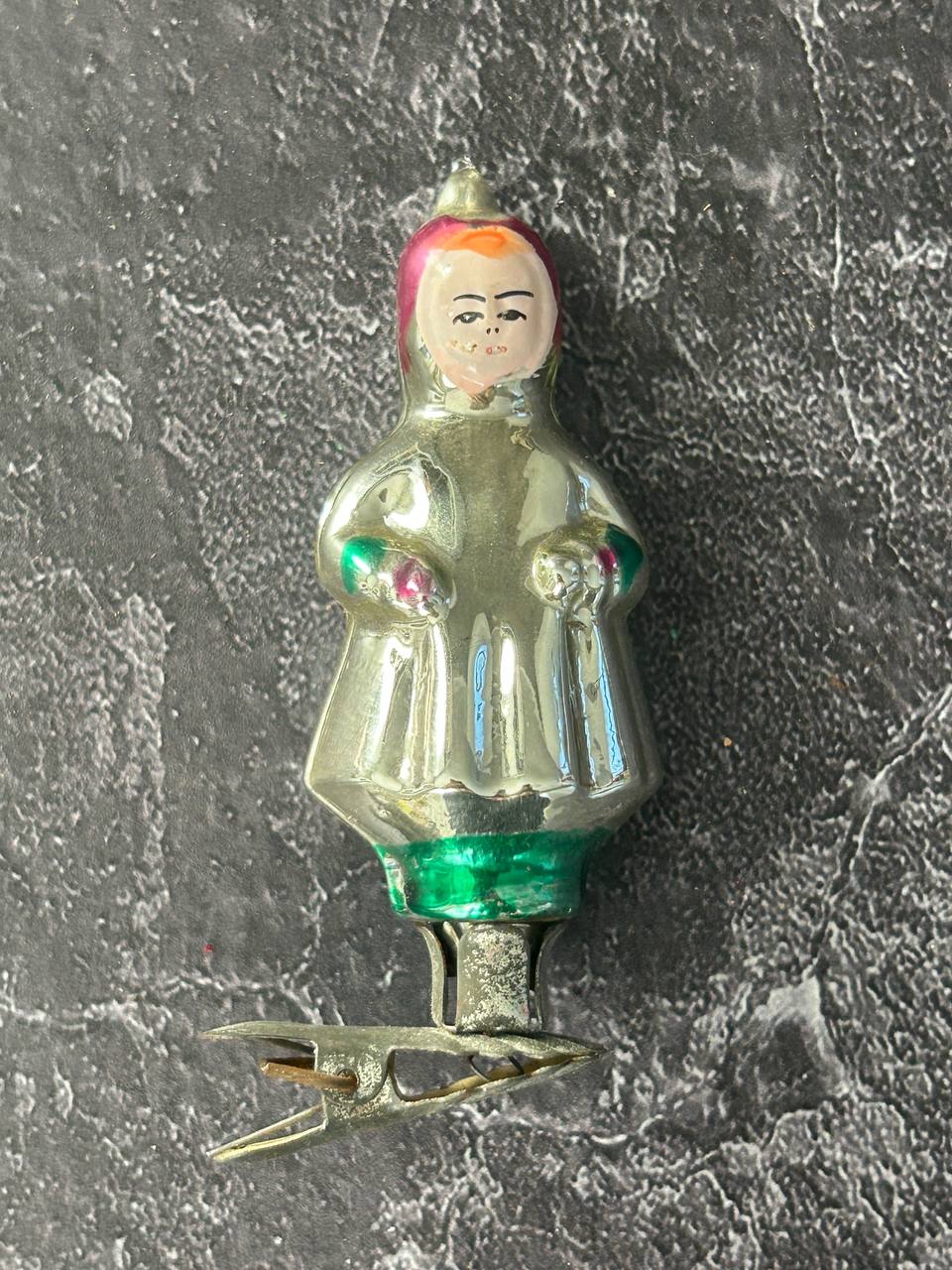 Ёлочная игрушка "Девочка", СССР