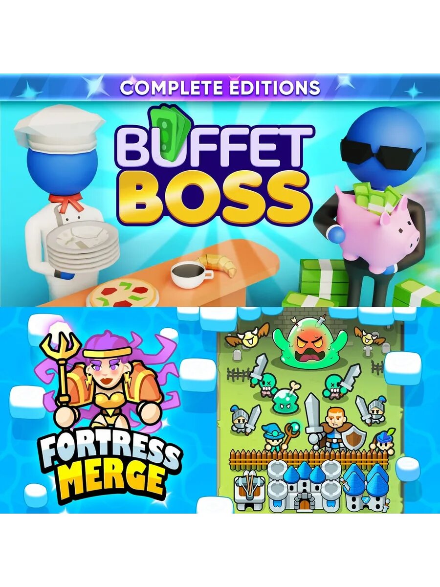 Buffet Boss & Fortress Merge: Complete Editions PS4 & PS5
