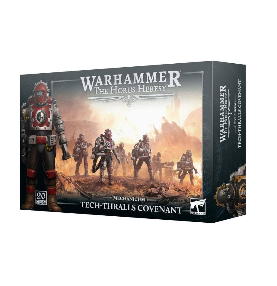 Warhammer 30000 миниатюры - MECHANICUM: TECH-THRALLS COVENANT