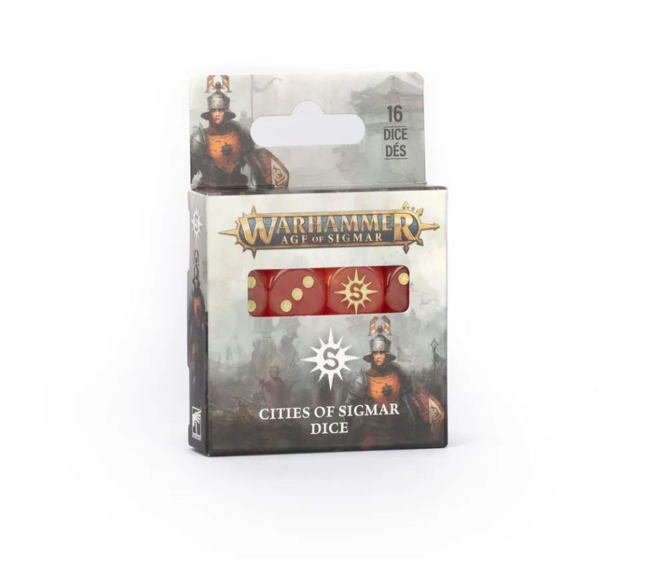 Города Сигмара - набор кубов Cities of Sigmar Dice, Warhammer Age of Sigmar