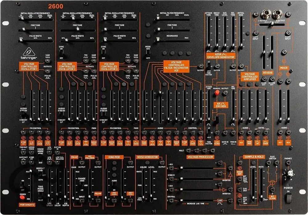 Аналоговый синтезатор Behringer 2600 (Black)
