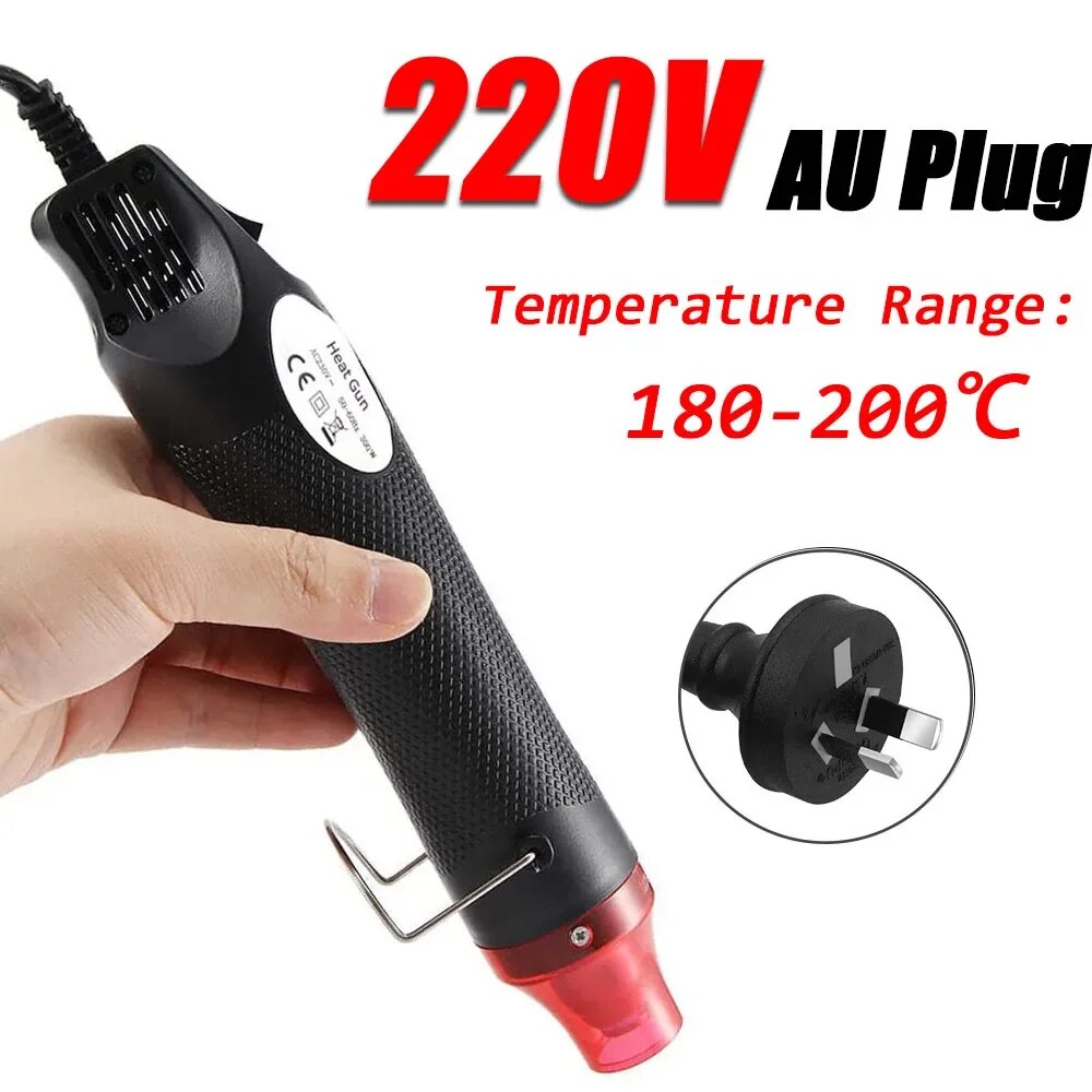 Фен для термоусадки 220V AU Plug, 180-200°C