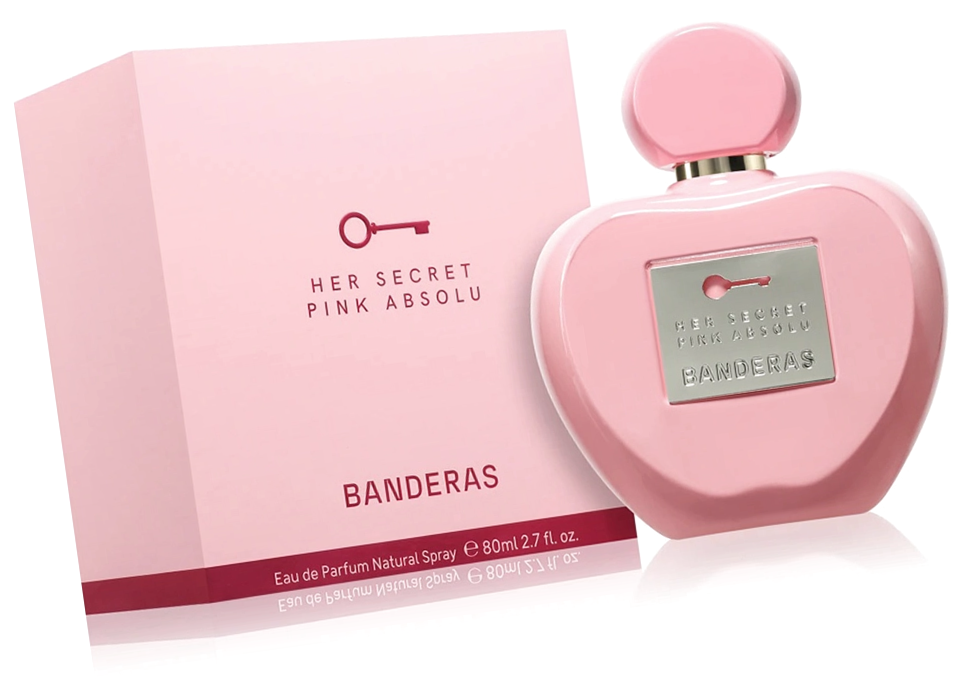 Antonio Banderas Her Secret Pink Absolu 80 мл - женский парфюм / Секрет Пинк Абсолют