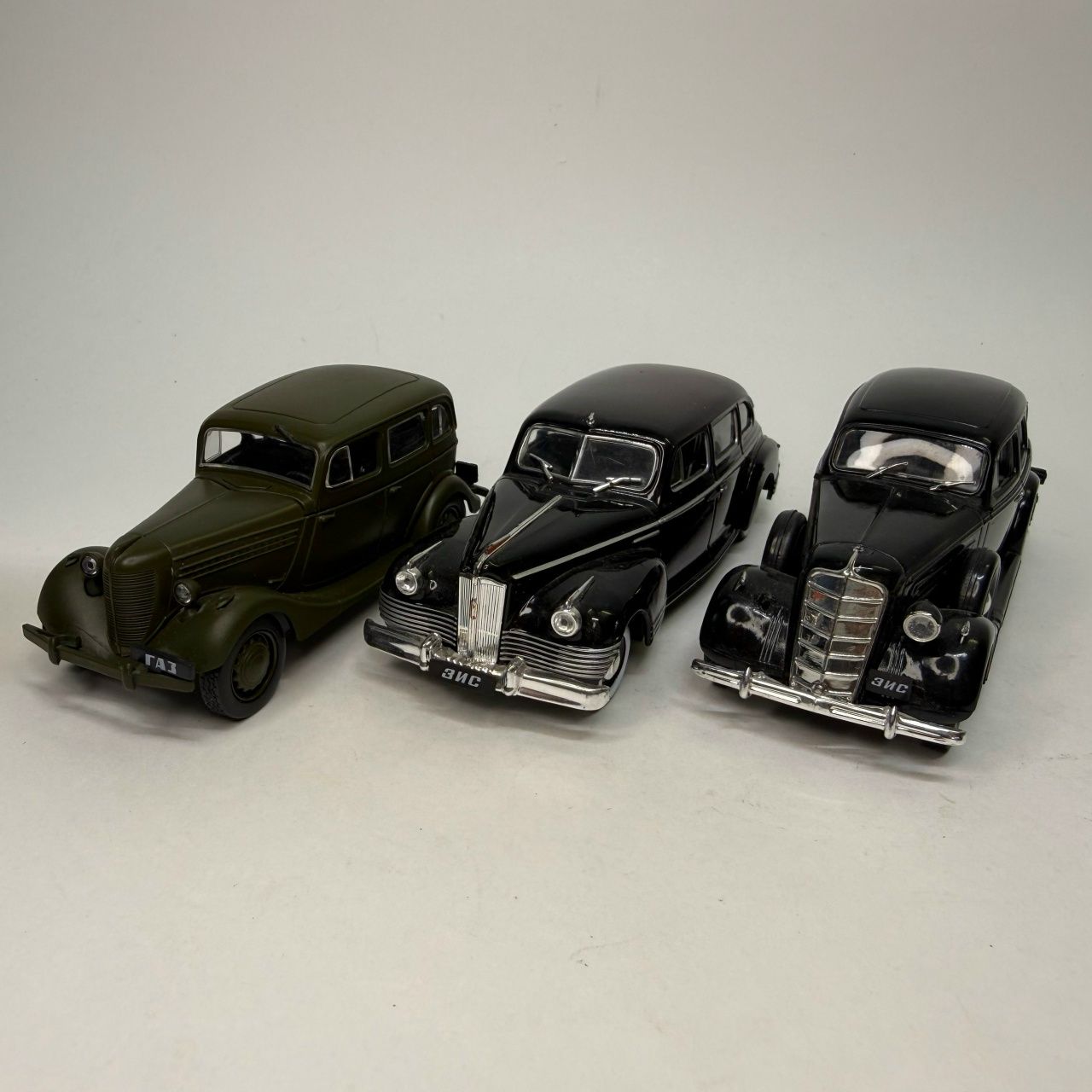 De Agostini набор моделей ГАЗ-61-40 ЗИС-110 ЗИС-101А 1:43 без блистера