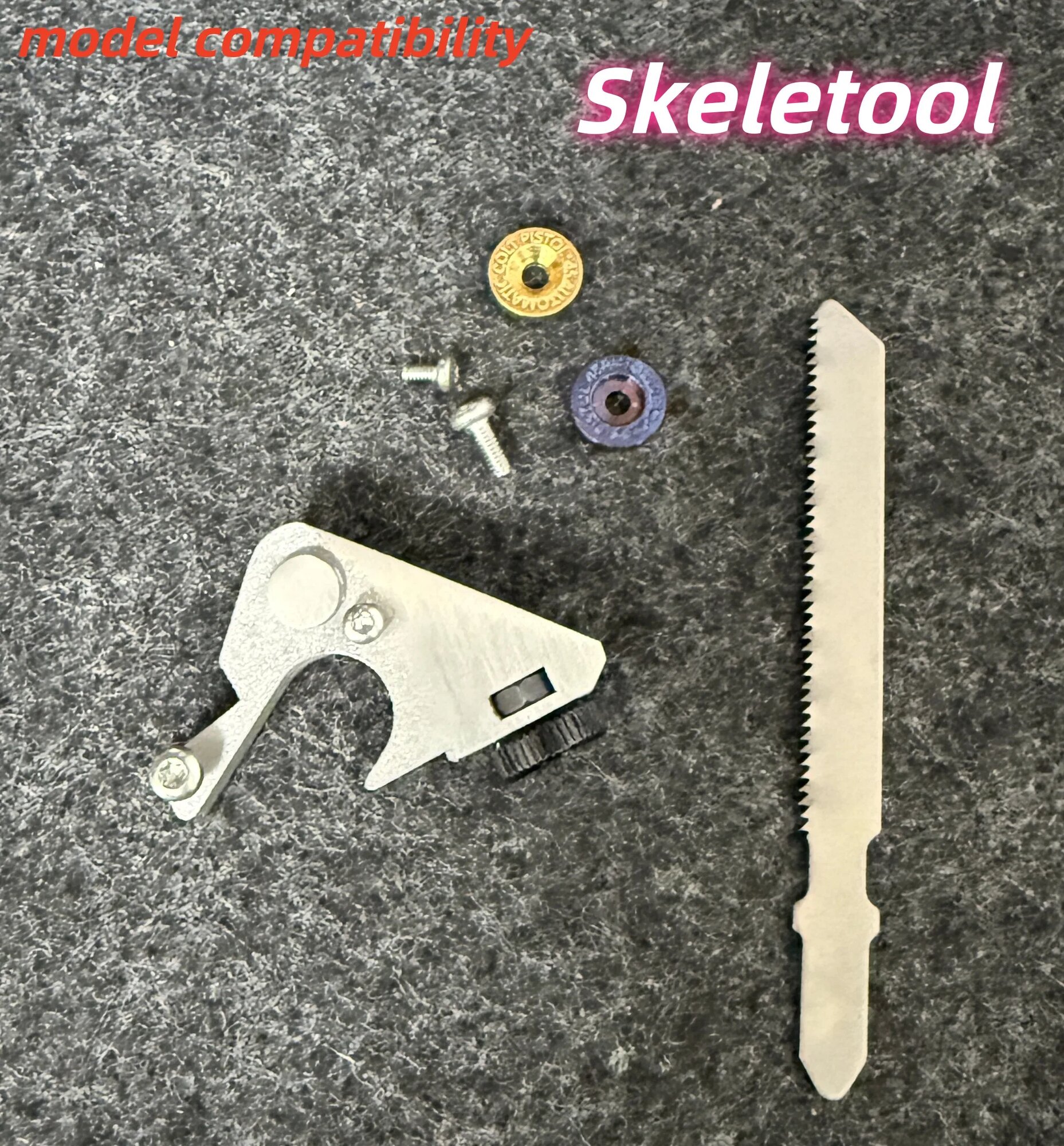 Запчасть для Leatherman Skeletool - удлинитель молотка с держателем пилы