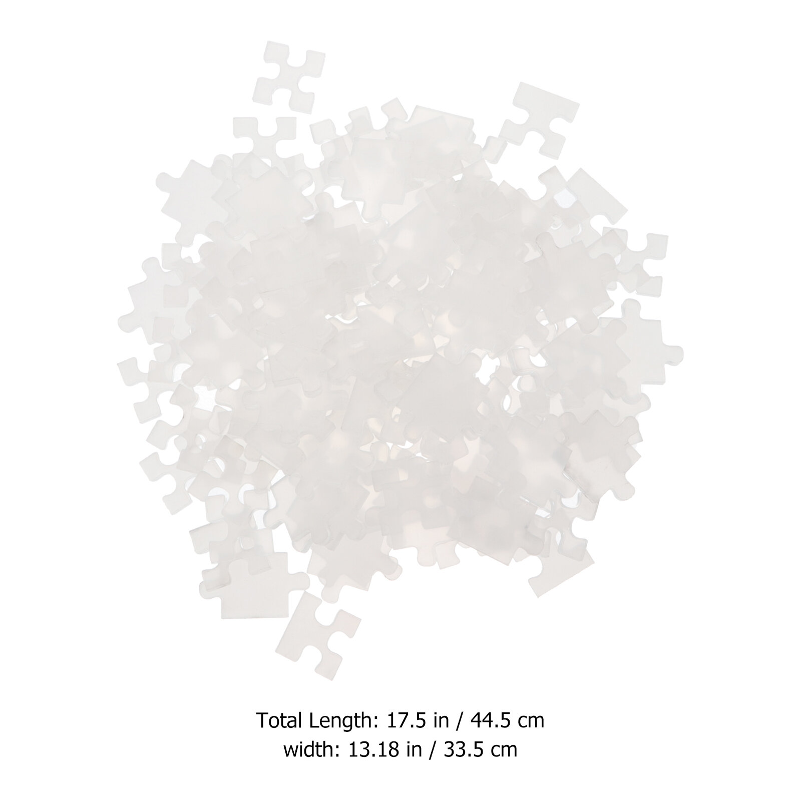 300 Пuzzles Из Прозрачного Акрилового Стекла Для Взрослых И Детей Размер 44.50X33.50X0.20Cm