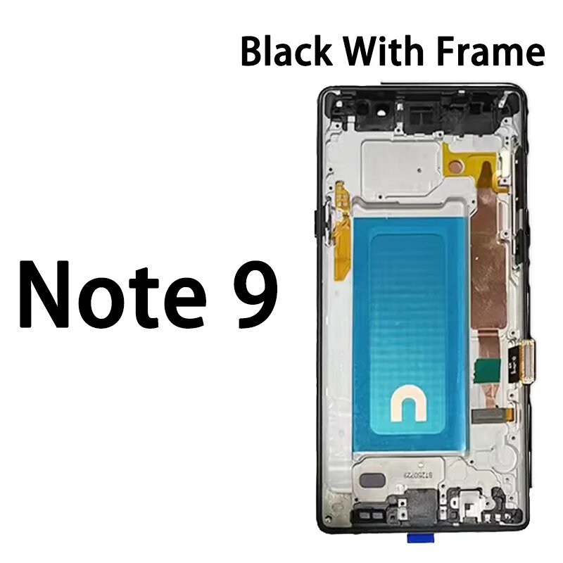 Новый TFT-экран для Samsung Note 8 N950F, ЖК-дисплей, дигитайзер сенсорного экрана с рамкой для Samsung Note 9 N960F, дисплей