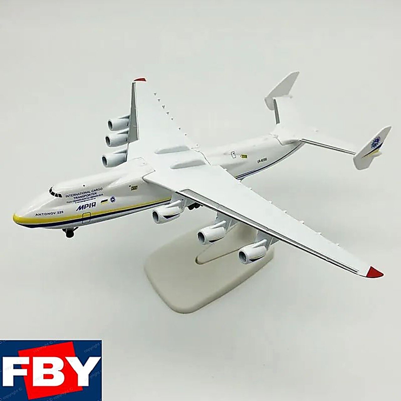 Металлическая модель самолета АН-225 мрия, Транспорт воздушный игрушечный
