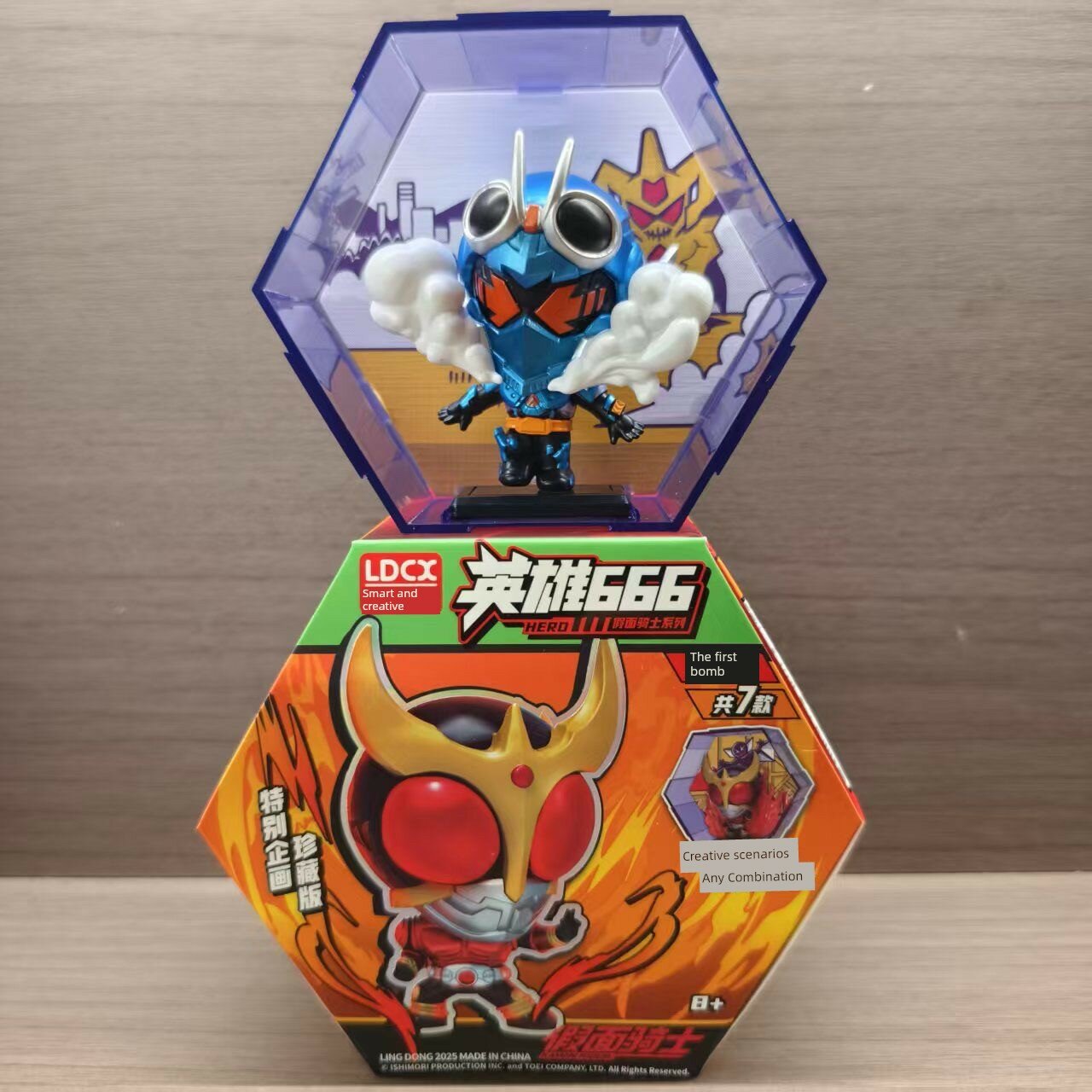 Кamen Rider Hero 666 Серия PVC Фигурка Коллекционная Игрушка Сюрприз Готчард