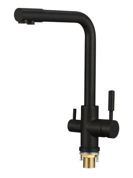 Savol S-L1801H-1 Смеситель для кухни, цвет черный