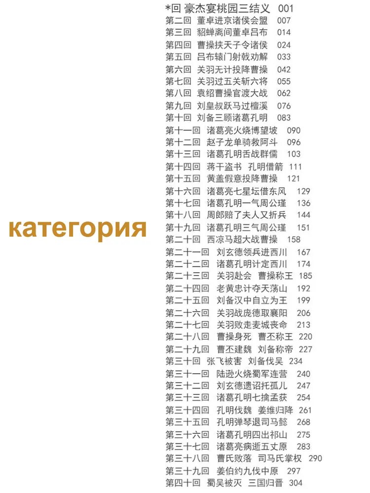 Три королевства, Ло Гуань-чжун, оригинал китайского языка, культура китая