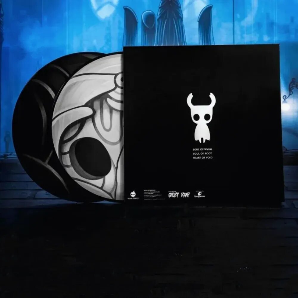 Hollow Knight OST Цветная Виниловая Пластинка с The Knight, 2LP, Soul