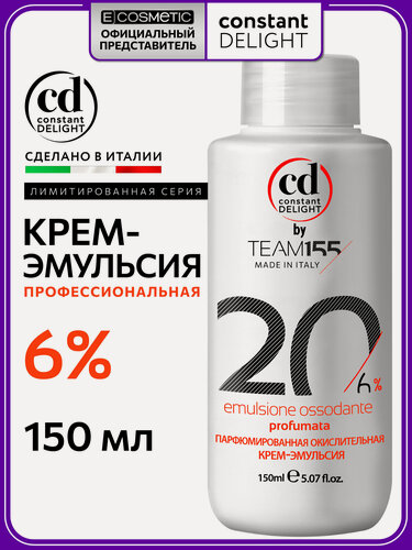 Изображение товара Крем-эмульсия для окрашивания волос 6 % CONSTANT DELIGHT Team155 парфюмированная 150 мл