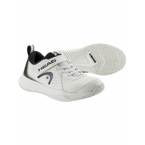 фото Кроссовки head sprint velcro 4.0 kids, размер 10k uk, белый, черный