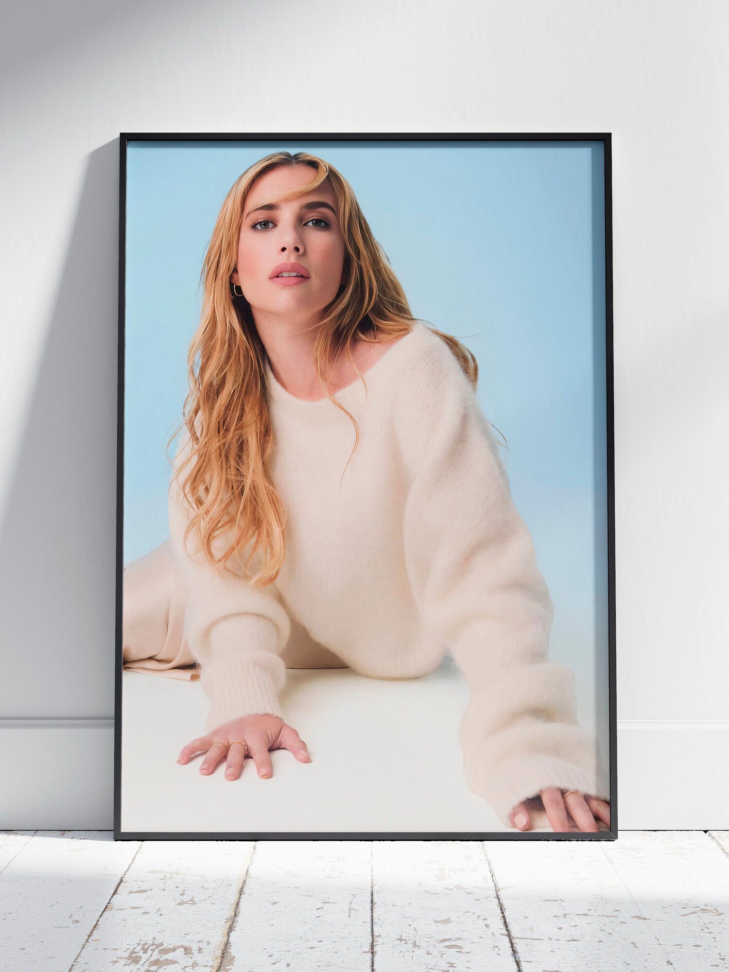 Плакат на стену для интерьера Эмма Робертс (Emma Roberts 17) - Постер по актеру фильма, кино, сериала формата A4 (21x30 см)