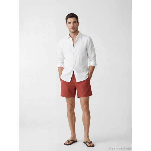 фото Шорты для плавания lc waikiki, размер 4xl, red