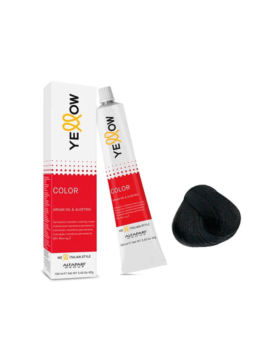 YELLOW PROFESSIONAL Ye Color Permanent Coloring Cream 100 мл