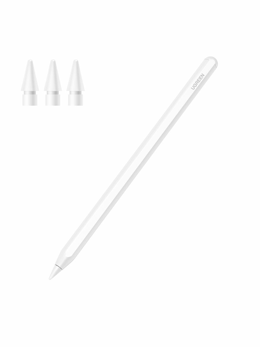 Ugreen LP653 Стилус, для зарядки iPad, белый, 15910