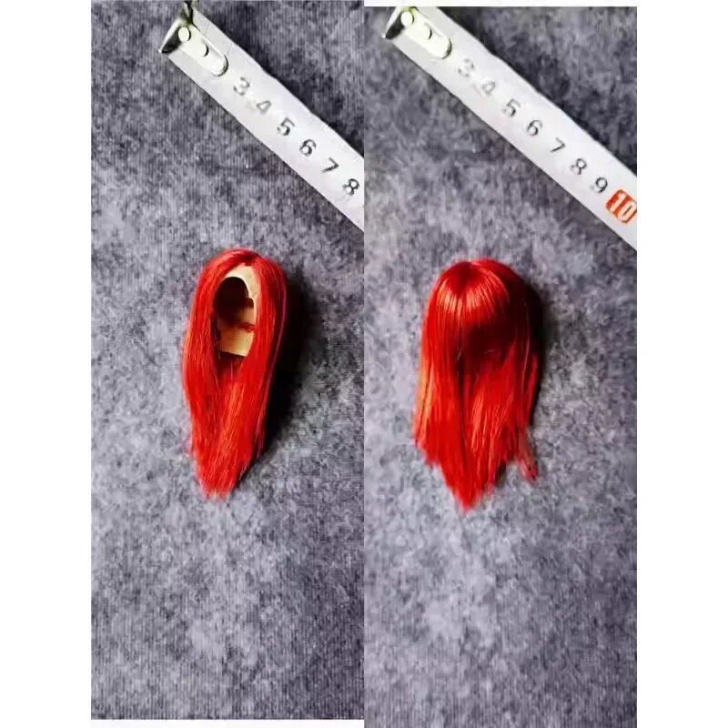 Голова куклы 1/6, волосы красные, Color: B