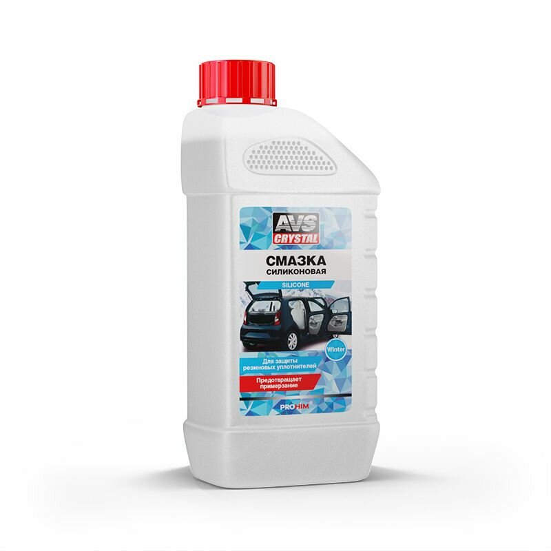 A40580S Смазка силиконовая 1 л AVS AVK-720