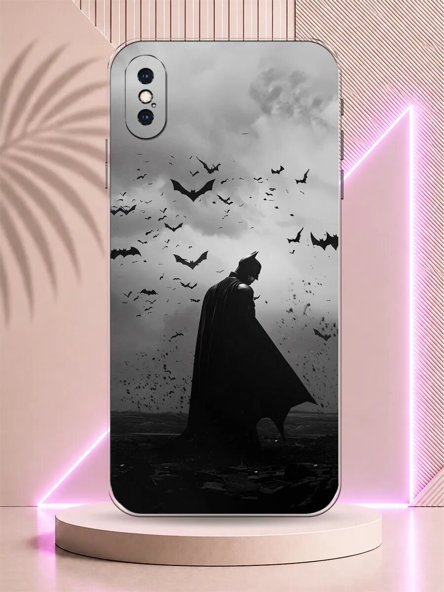 Чехол на iPhone XS Max Бэтмен