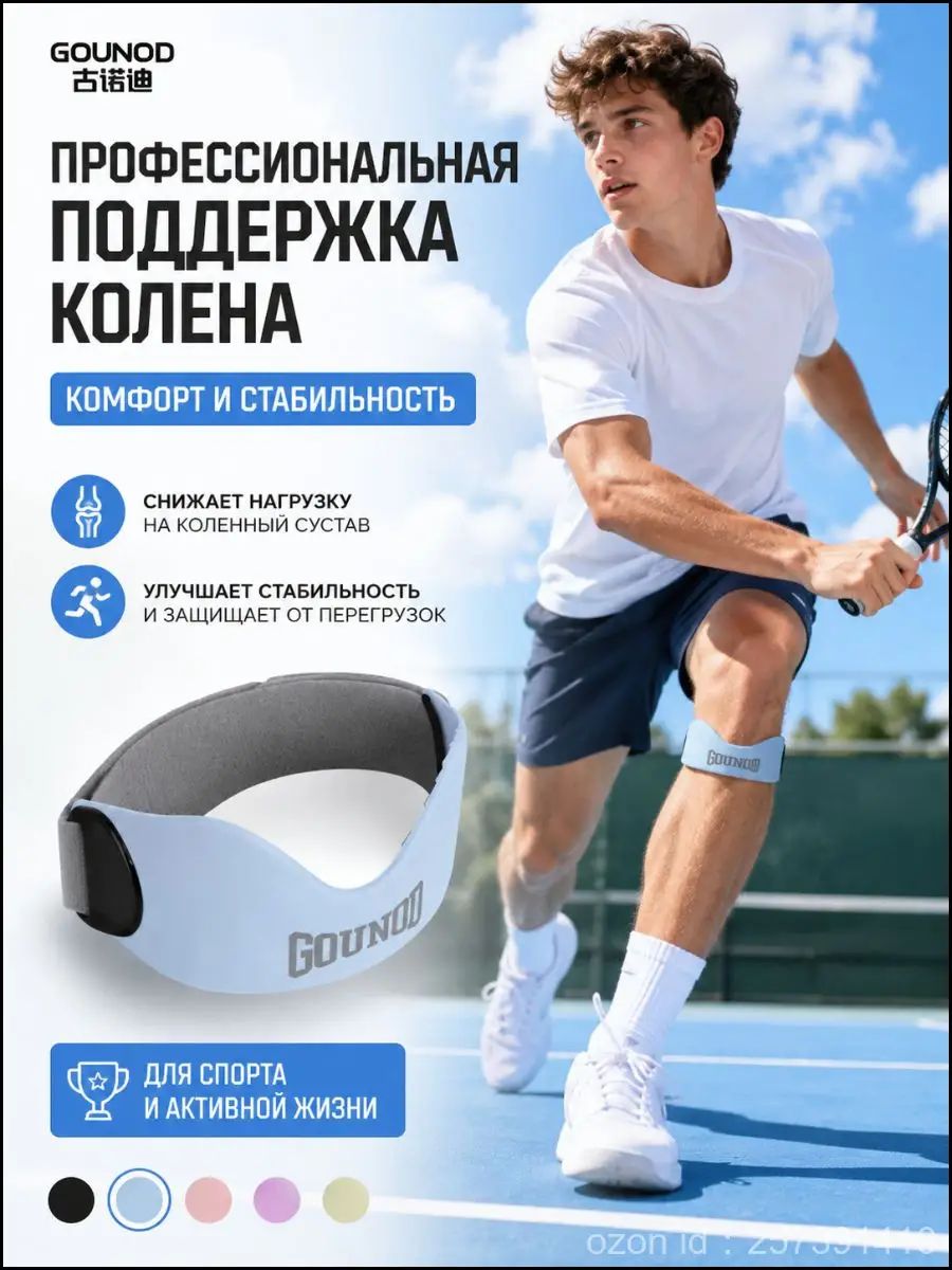 Качественные фиксаторы колена , универсальный размер, для тренировок
