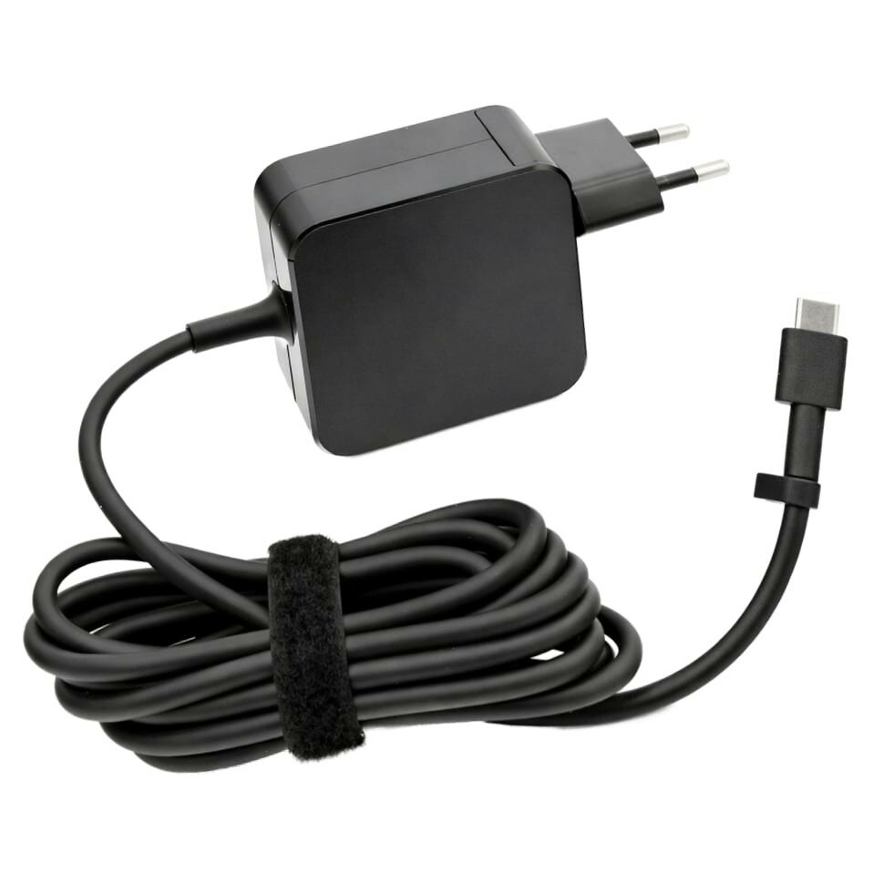 Зарядное устройство для ноутбука OSiO, FocusLine F160a-001, 65W - , (Штекер: Type-C) 65 Вт Квадратный