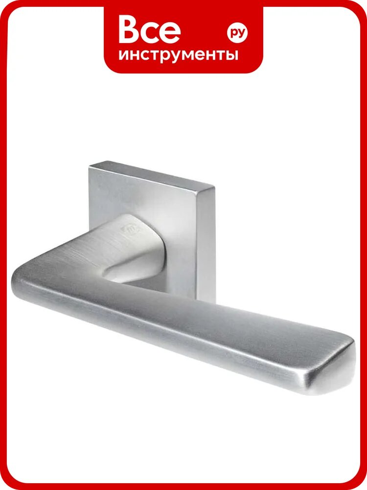 Ручка DL Stern Z17S MBSN матовый никель, квадратная розетка, A=55-85мм Doorlock 73232