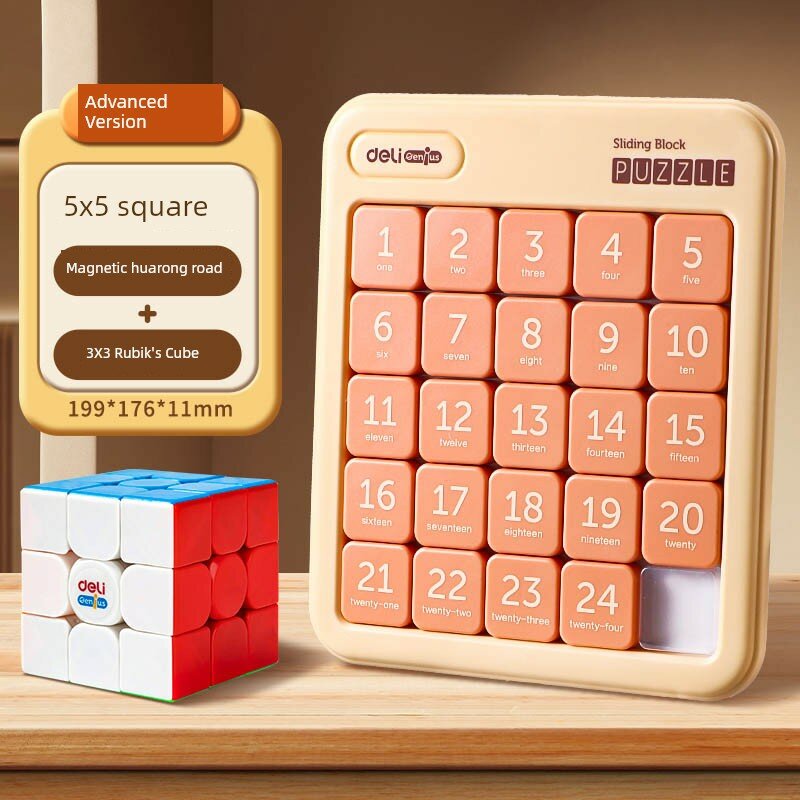 5x5 магнитный пазл с кубиком Рубика 3x3 для детей 9-13 лет