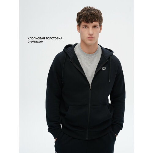 фото Толстовка спортивная rank competitor fleece fz, размер xxxl, , черный
