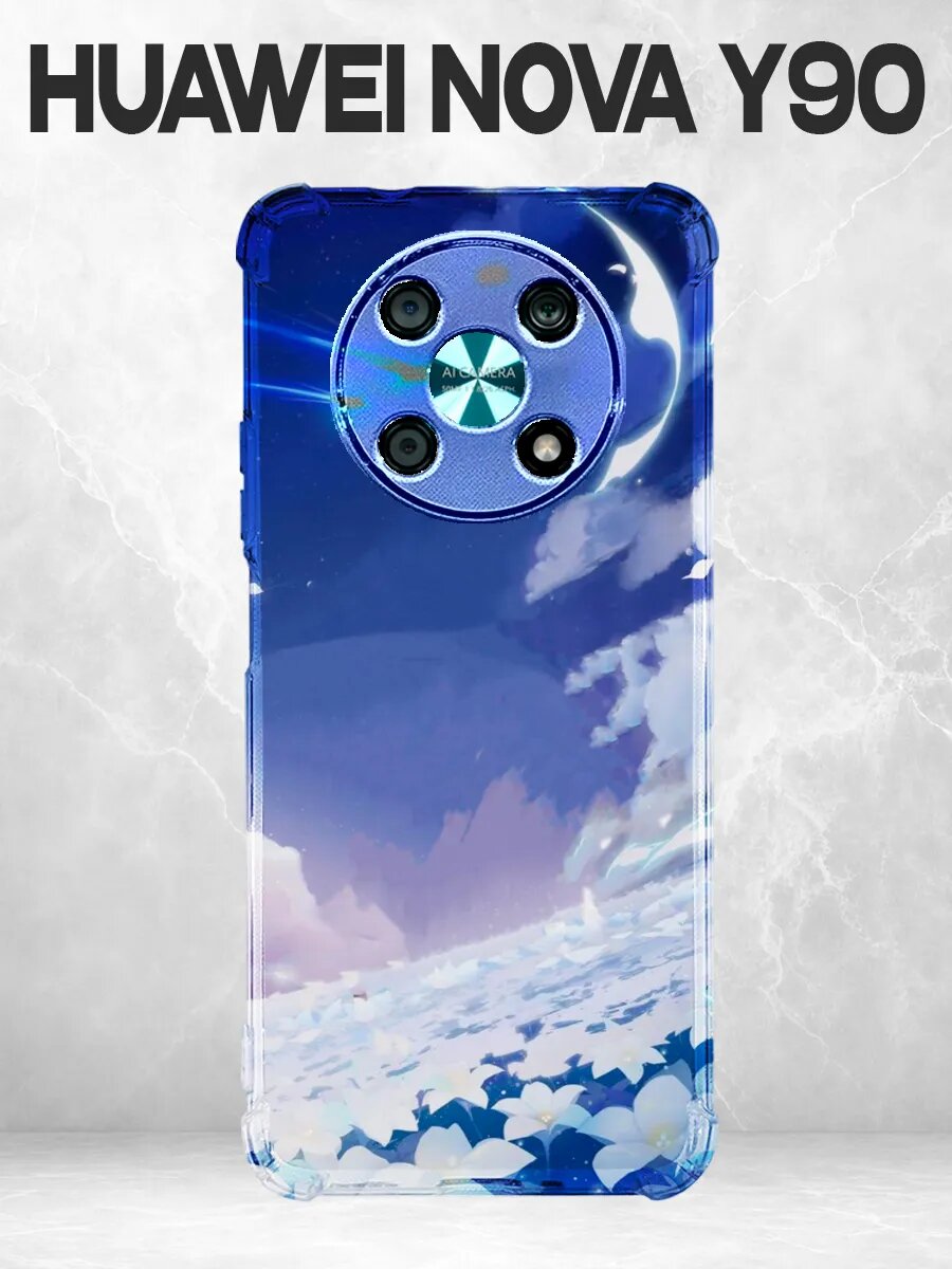 Чехол на Huawei Nova Y90 игра Genshin Impact