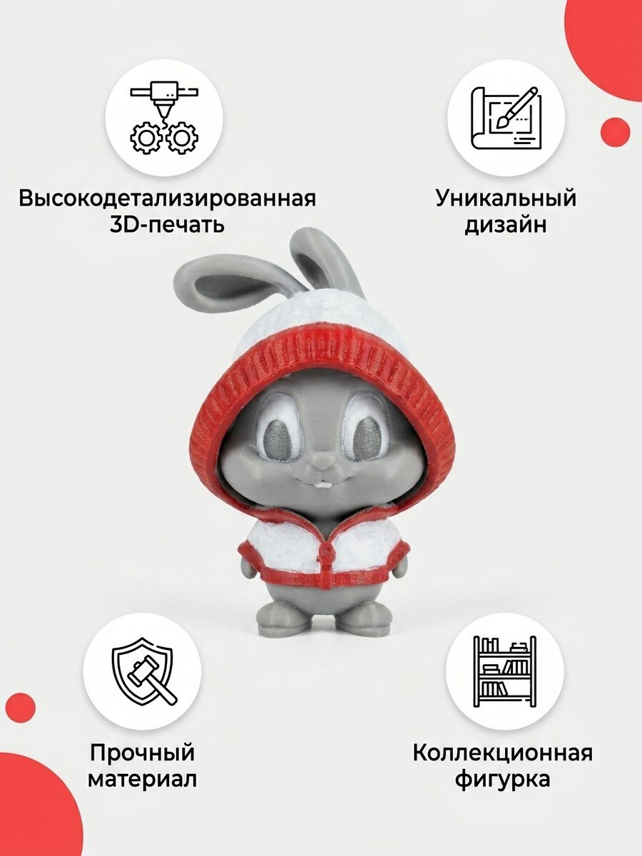 Зайка в шапке