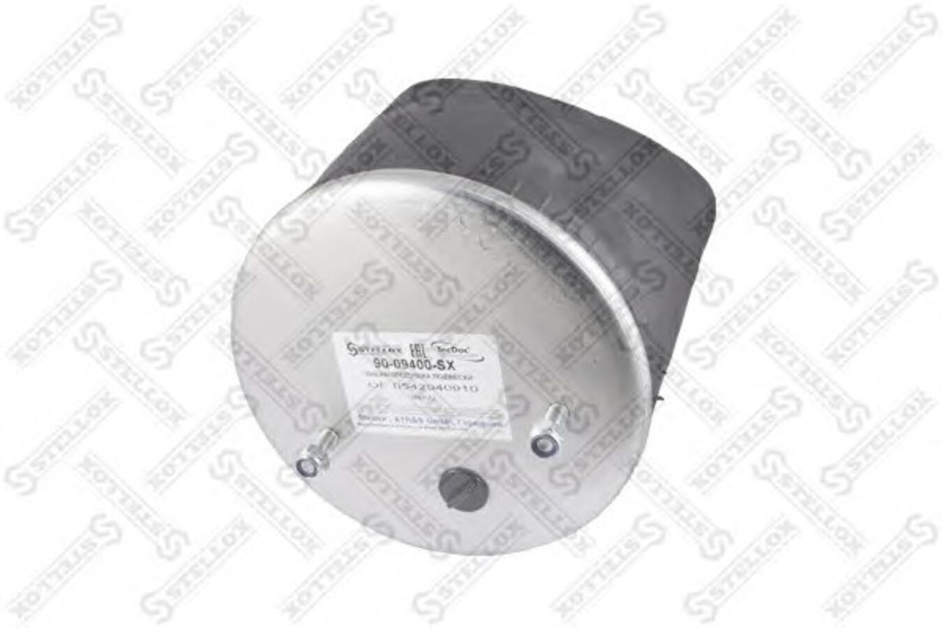 Пневмоподушка Без Стак.940Mb H423 2Шп. m12Смещ.25.1Отв. штуц. m22. Н: 1Шп. m16 Bpw (STELLOX 9009400SX)