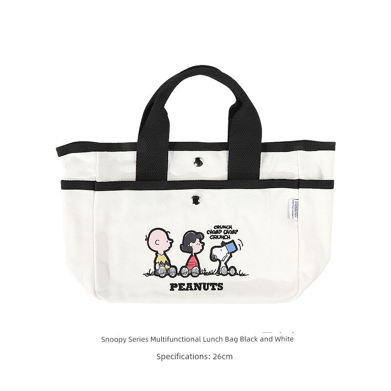 Миносо известный продукт серии Snoopy, многофункциональная сумка для обеда, милая сумка для обеда для офисного