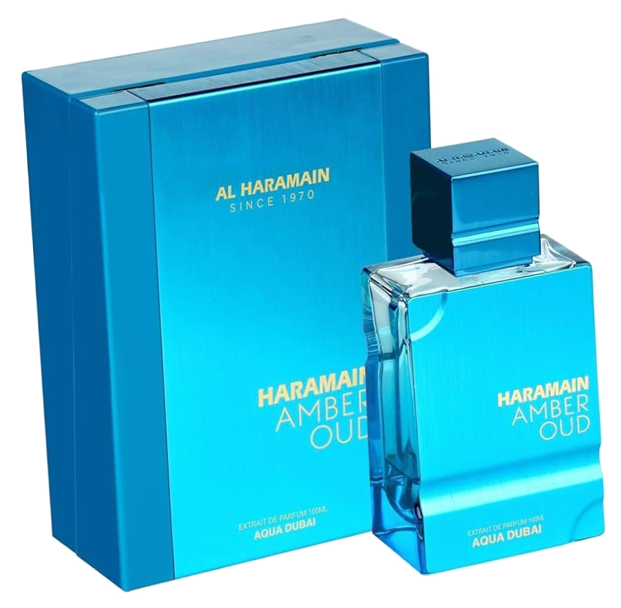 Духи унисекс Al Haramain Amber Oud Aqua Dubai 75 мл - Аль Харамейн Амбер Уд Аква Дубай
