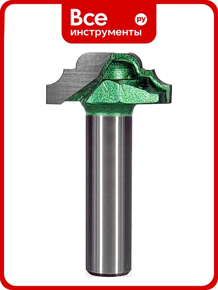 Фреза профильная для фасадов (32x11.7x56.7 мм; S=12 мм) Greencut BX11056