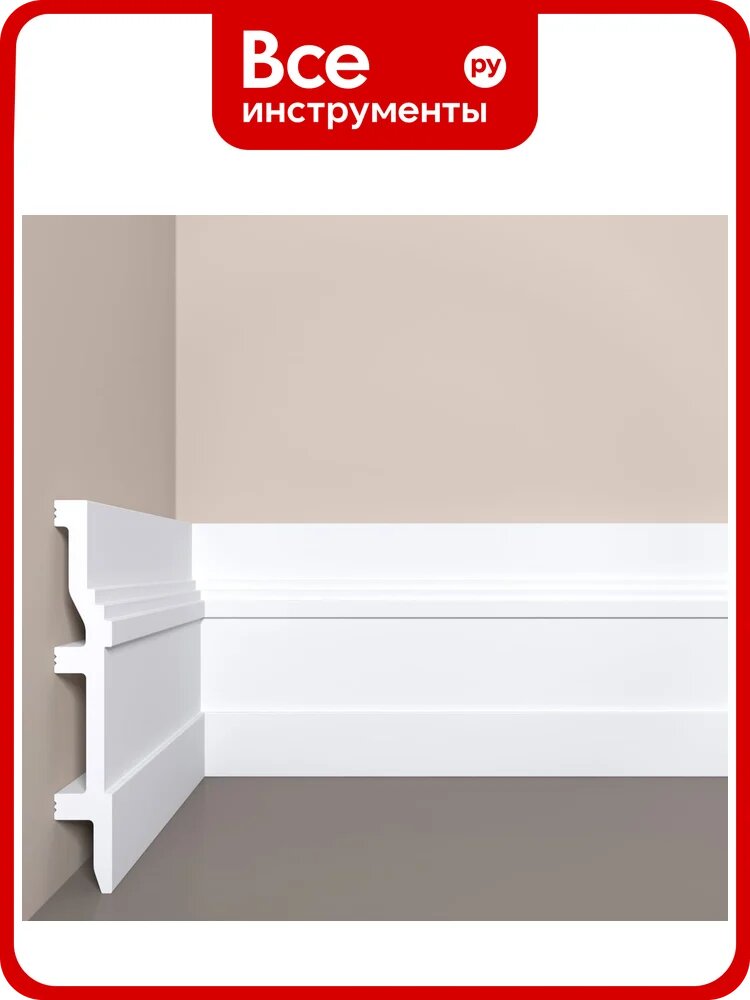 Плинтус напольный XPS П 8 (150x22) bello deco 00-00107061