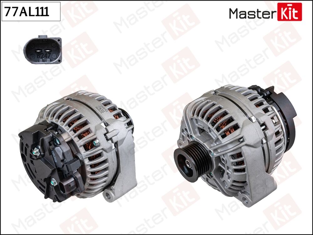 Генератор Mercedes W210 W211 W220 (MASTERKIT 77AL111)