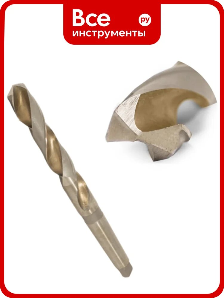 Сверло Beltools 29 мм Р6М5К5 135? с крестовой подточкой к/х КМ3 ГОСТ 10903-77 ri.159.3145