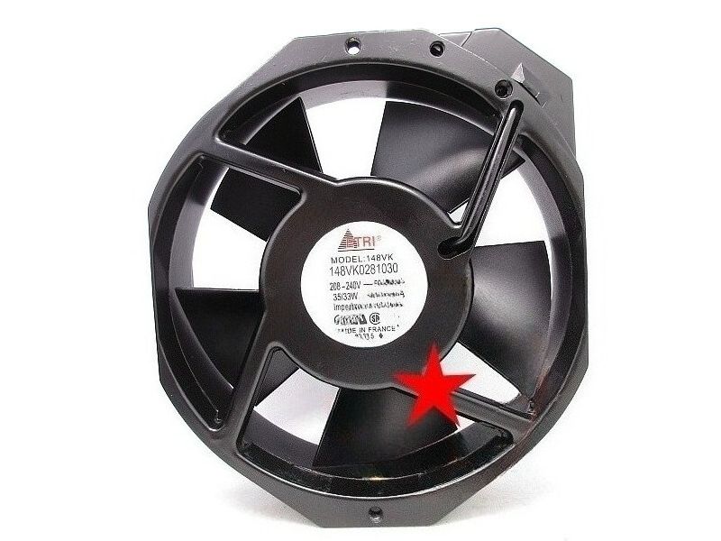 Для ETRI 148VK0281030 208-240V вентилятор металлической рамы 172 * 150 * 38 замена -
