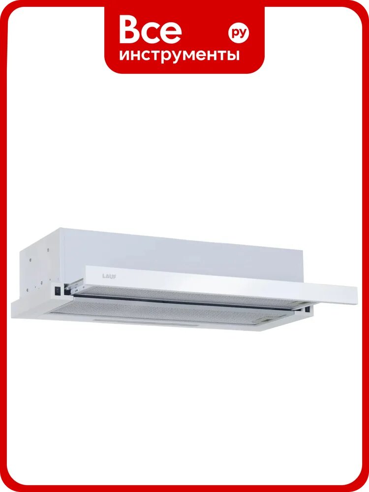 Кухонная вытяжка LAUF LUNA 900 WHITE GLASS 6336