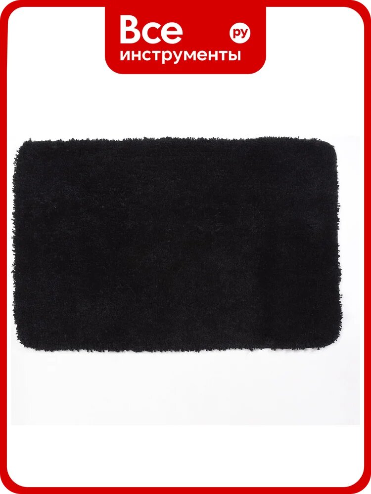 Коврик для ванной WasserKraft Каммель (Kammel) Black BM-8316