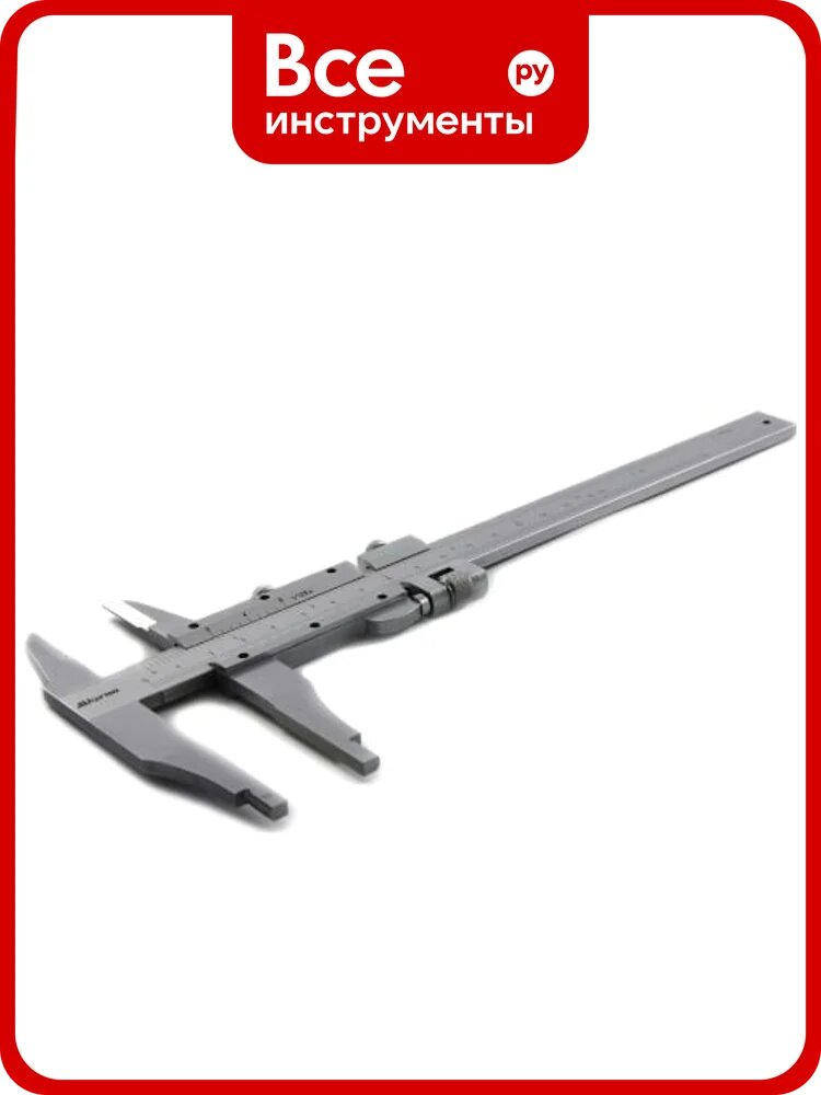 Штангенциркуль Micron ШЦ-2- 630 0,05 губ. 100мм дв. шк. Грси 91149-24 с поверкой 414886