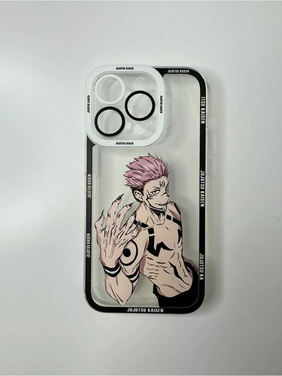 Чехол-Накладка Магическая битва для смартфона Apple iPhone 13 Pro Max, материал силикон, защита камеры