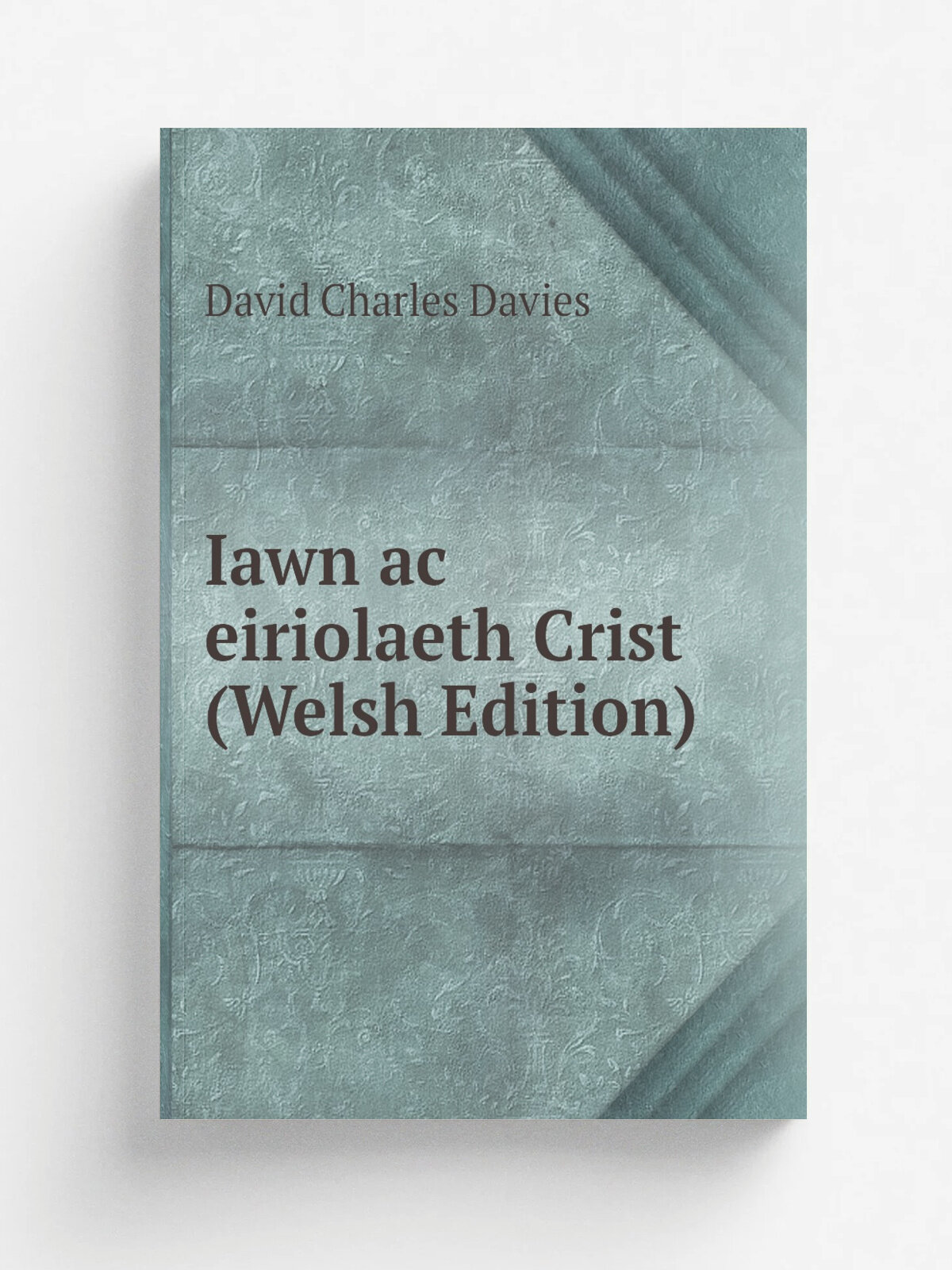 Iawn ac eiriolaeth Crist (Welsh Edition) | David Charles Davies | Репринт
